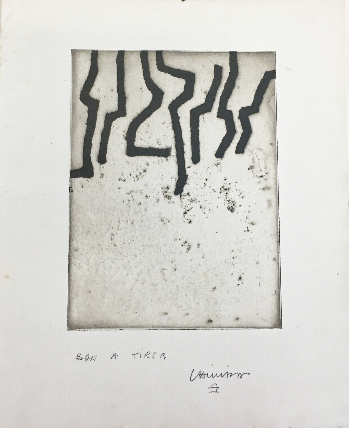 Aldati Eduardo Chillida Stampa in vendita