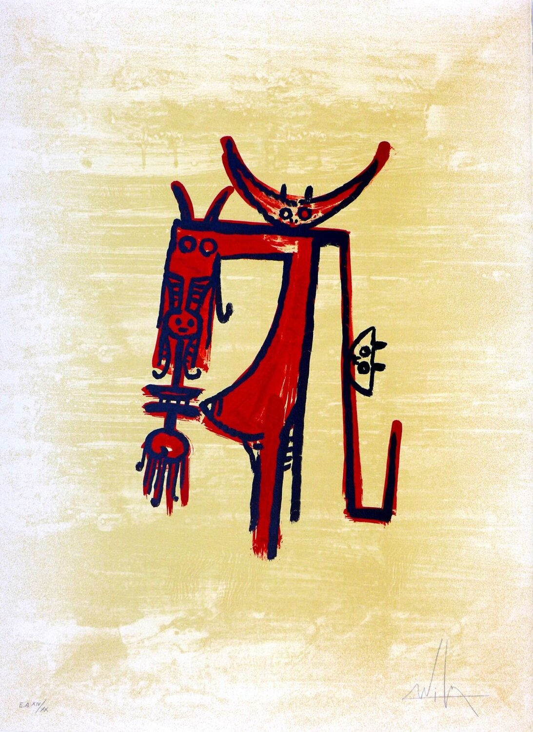 El ultimo viaje del buque fantasma - 1 Wilfredo Lam Druck zu verkaufen