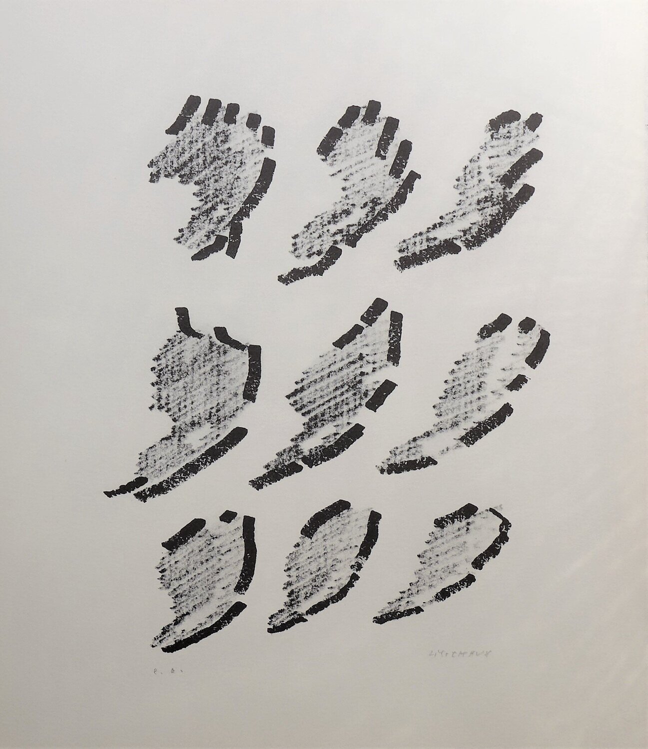 Par la voie des rythmes 152 Henri Michaux Druck zu verkaufen