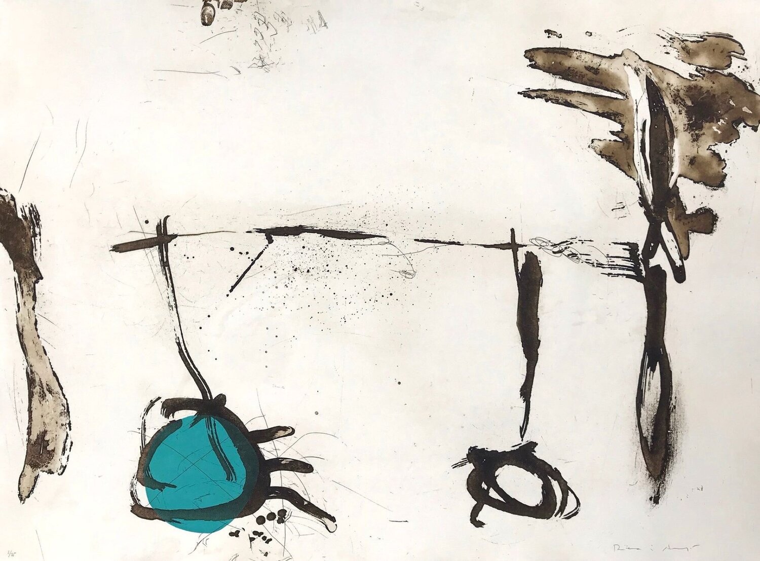 Sans titre Riera i Aragó Stampa in vendita