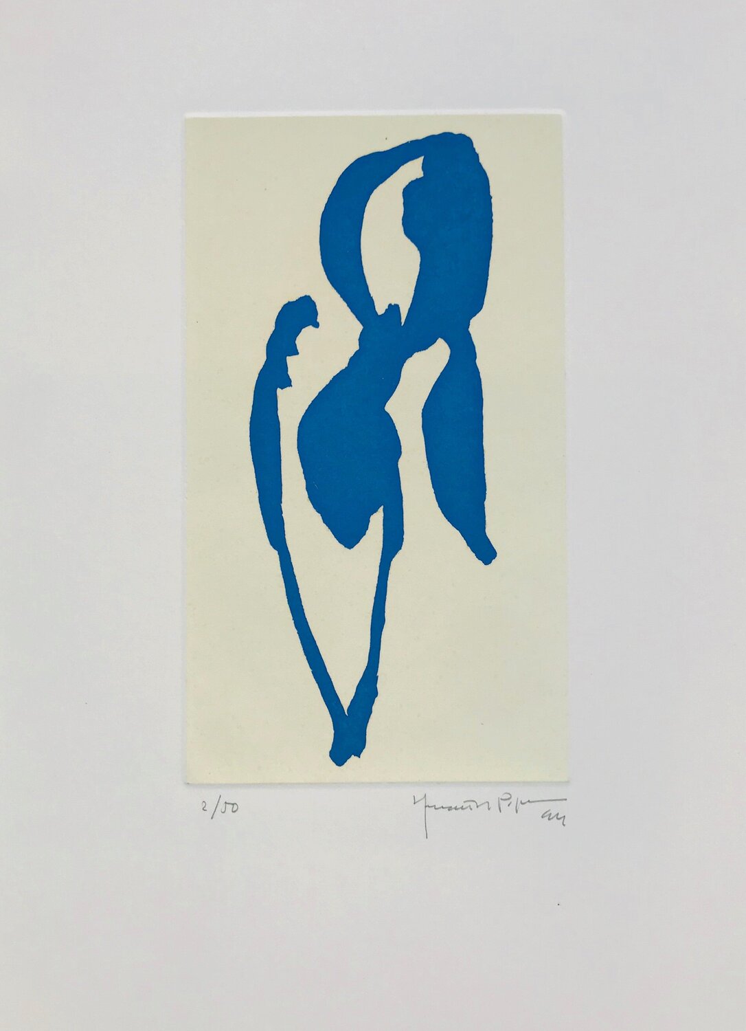Iris blau 9 Joan Hernández Pijuan