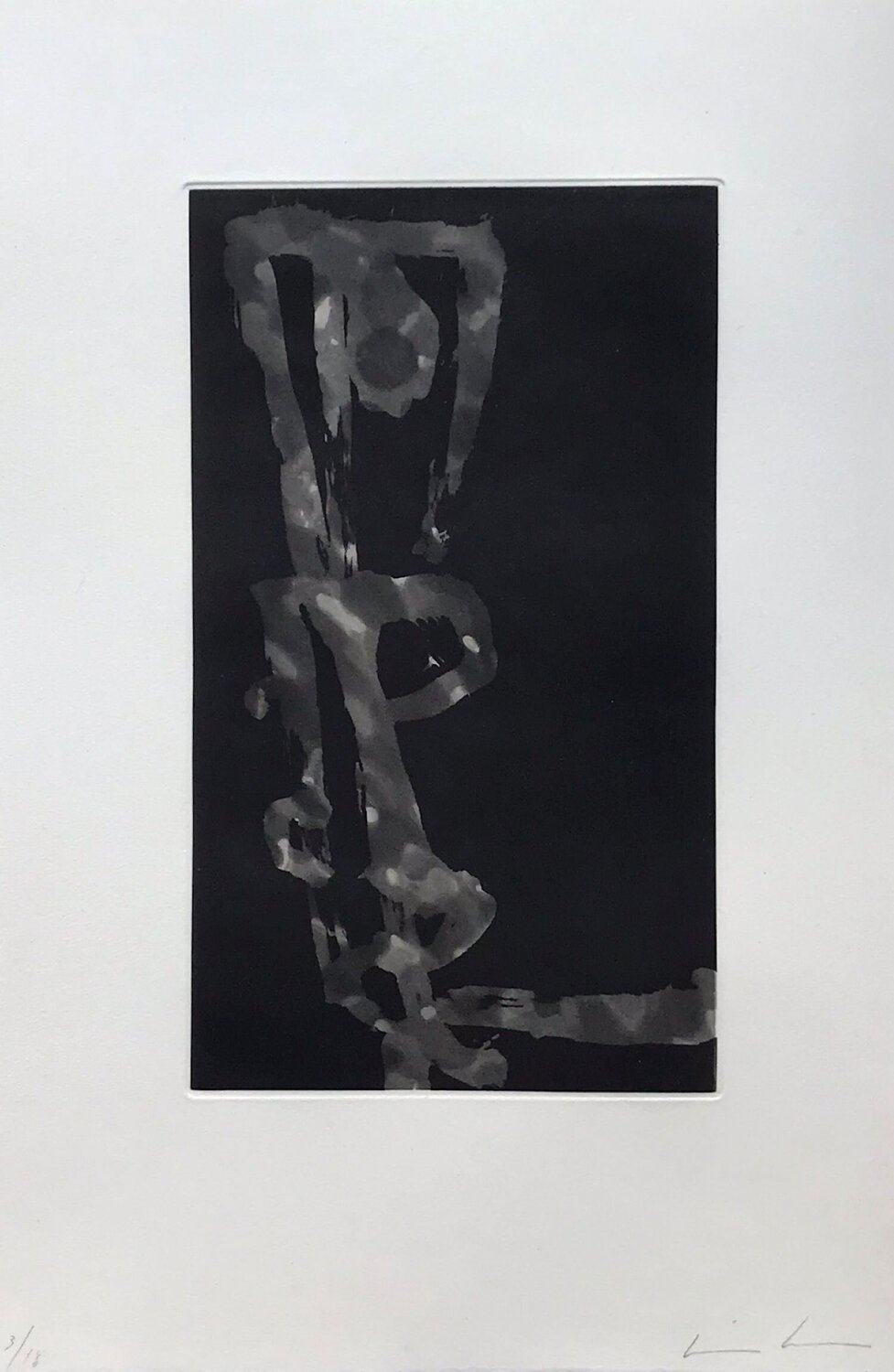 Stabat mater black & grey XIII James Brown Druck zu verkaufen