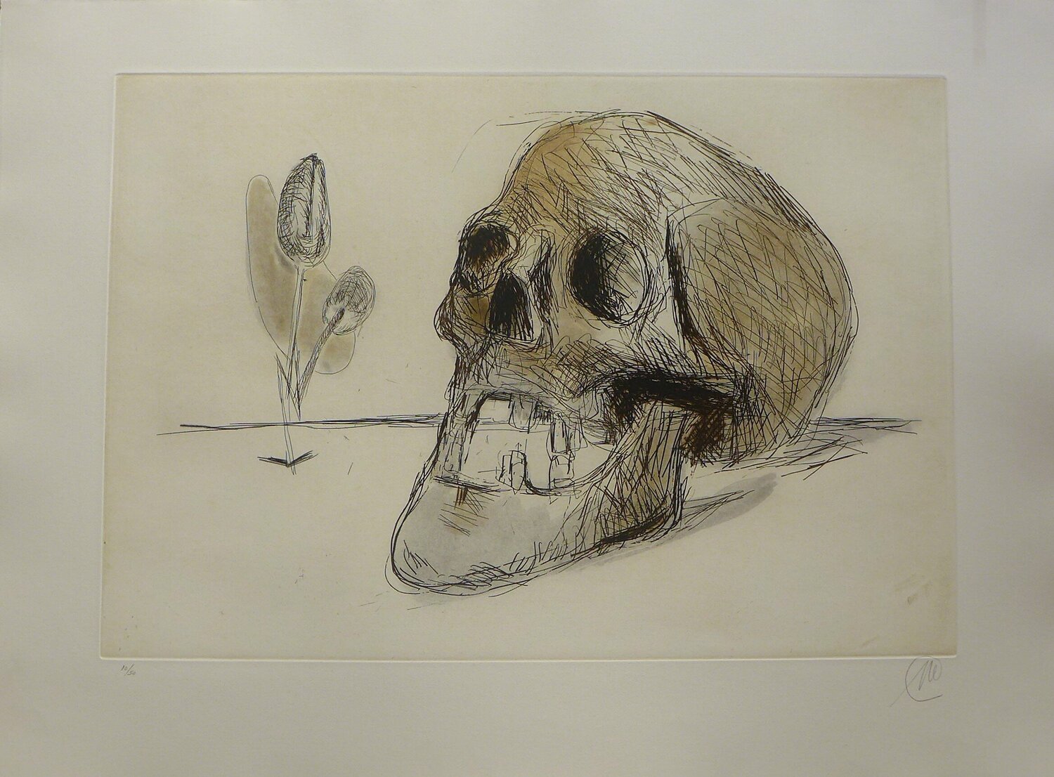 Vanitas 6 Markus Lüpertz Stampa in vendita