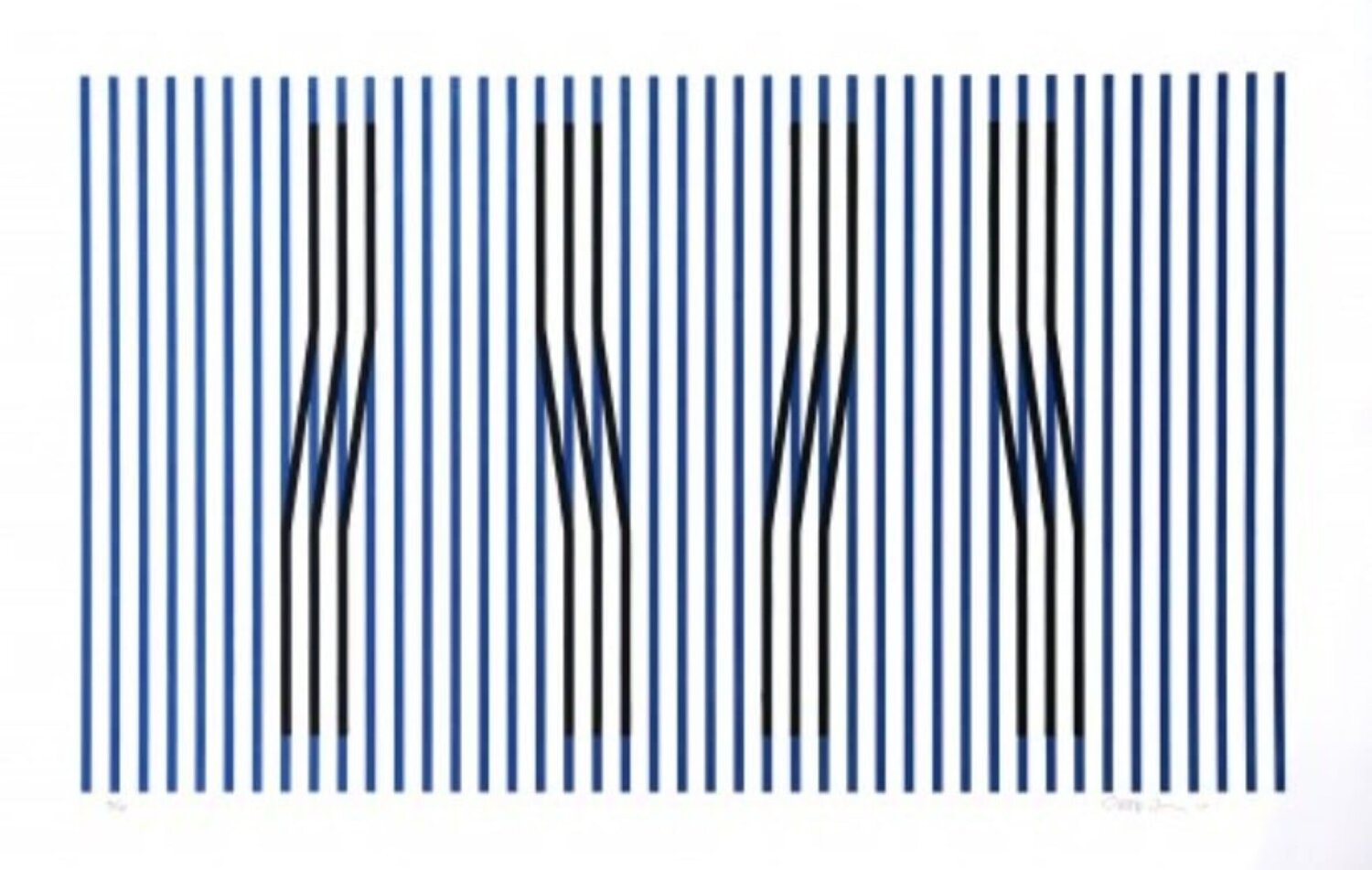 Induction du Jaune Masnou Carlos Cruz-Diez Druck zu verkaufen