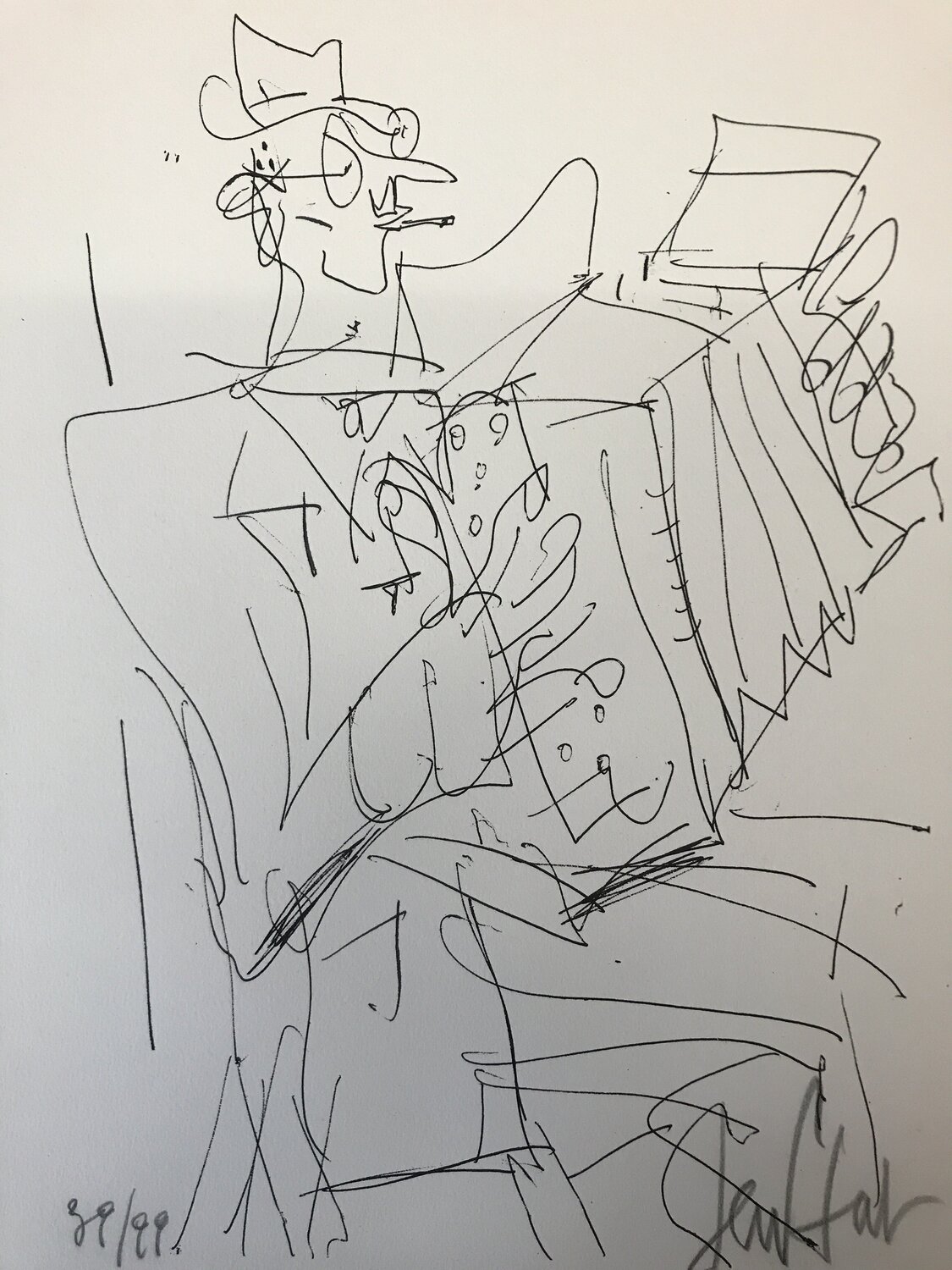 L'acordéoniste Gen Paul