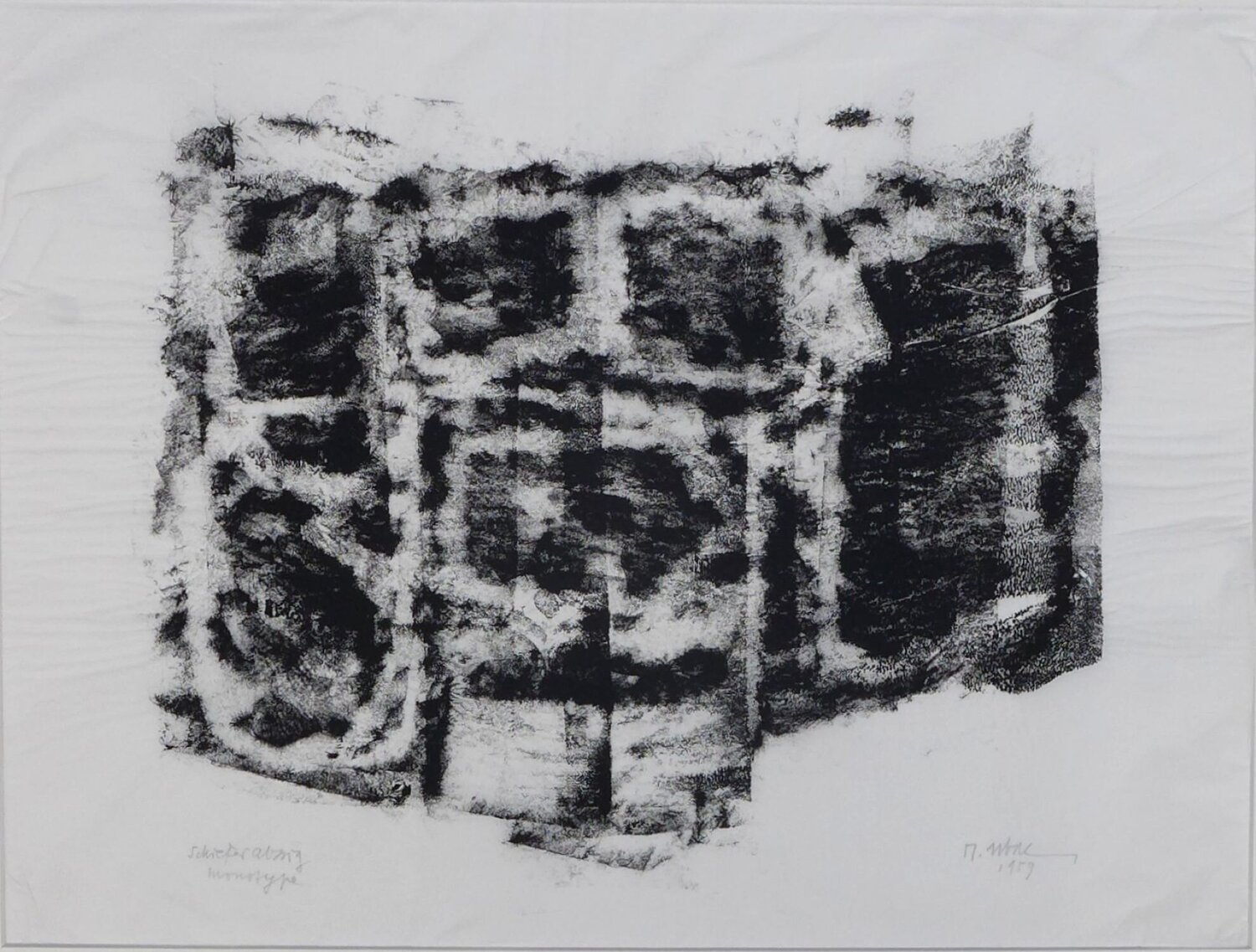 Empreinte d'ardoise 8 Raoul Ubac
