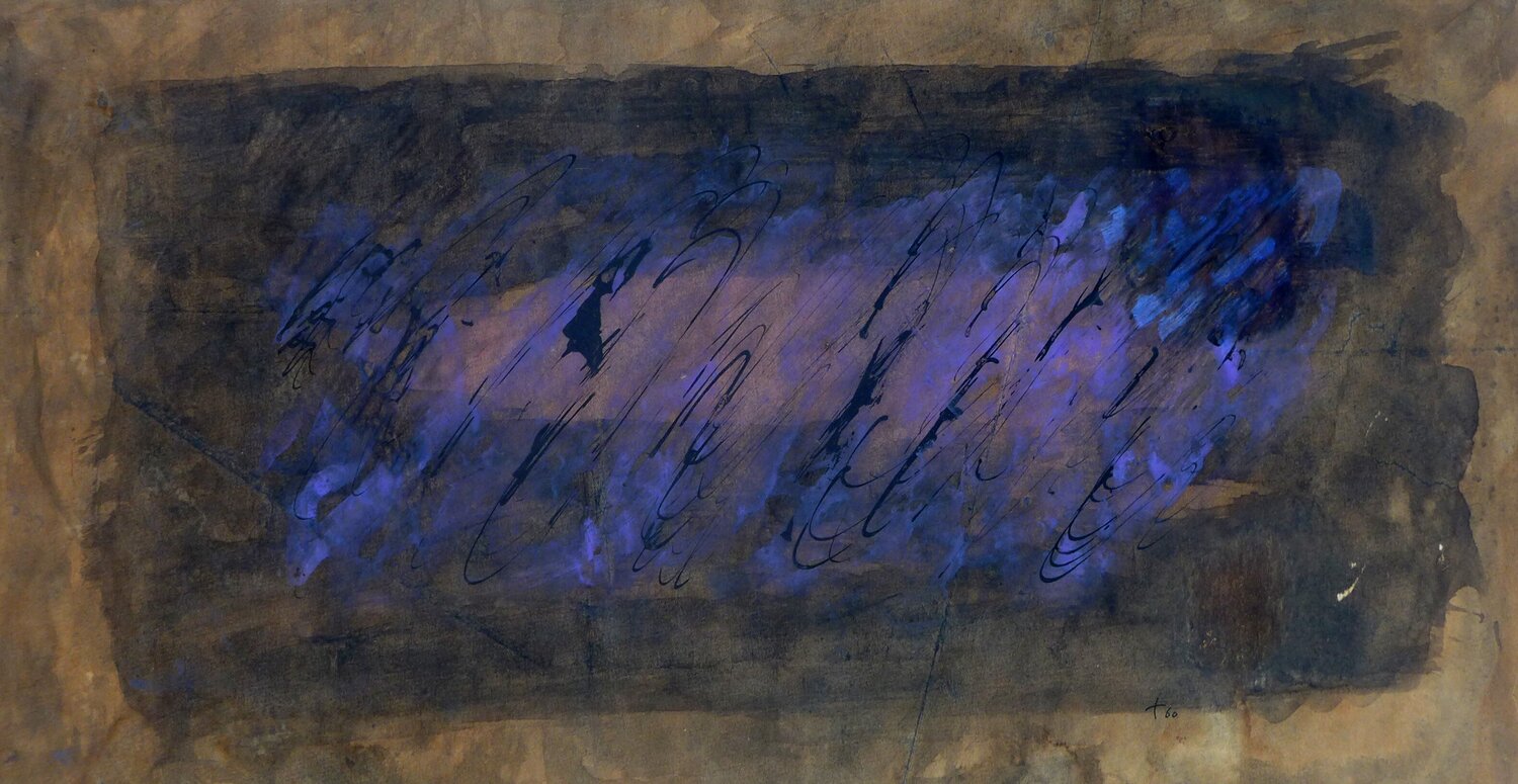 Abstraction Jean Fautrier Dipinto originale in vendita