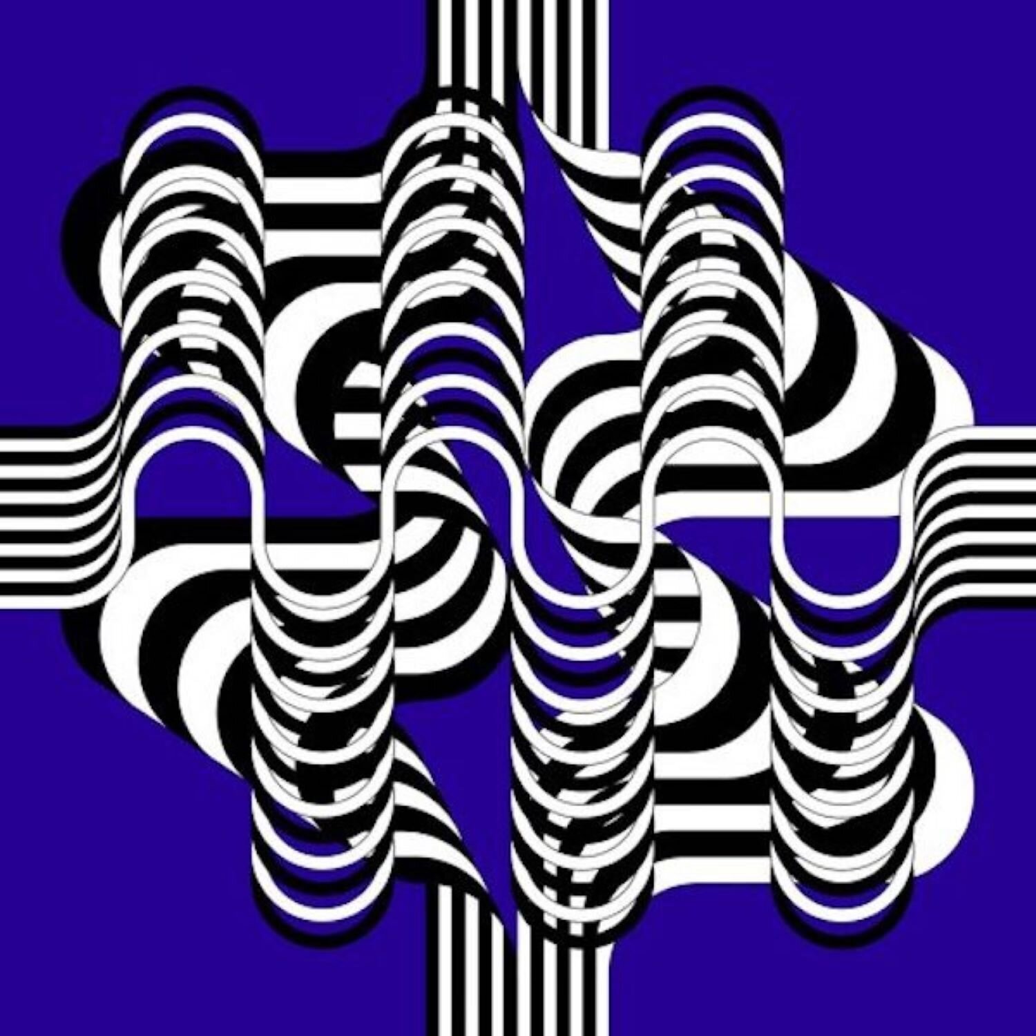 Larga marcha, 4 bifurcaciones 7 Julio Le Parc Stampa in vendita