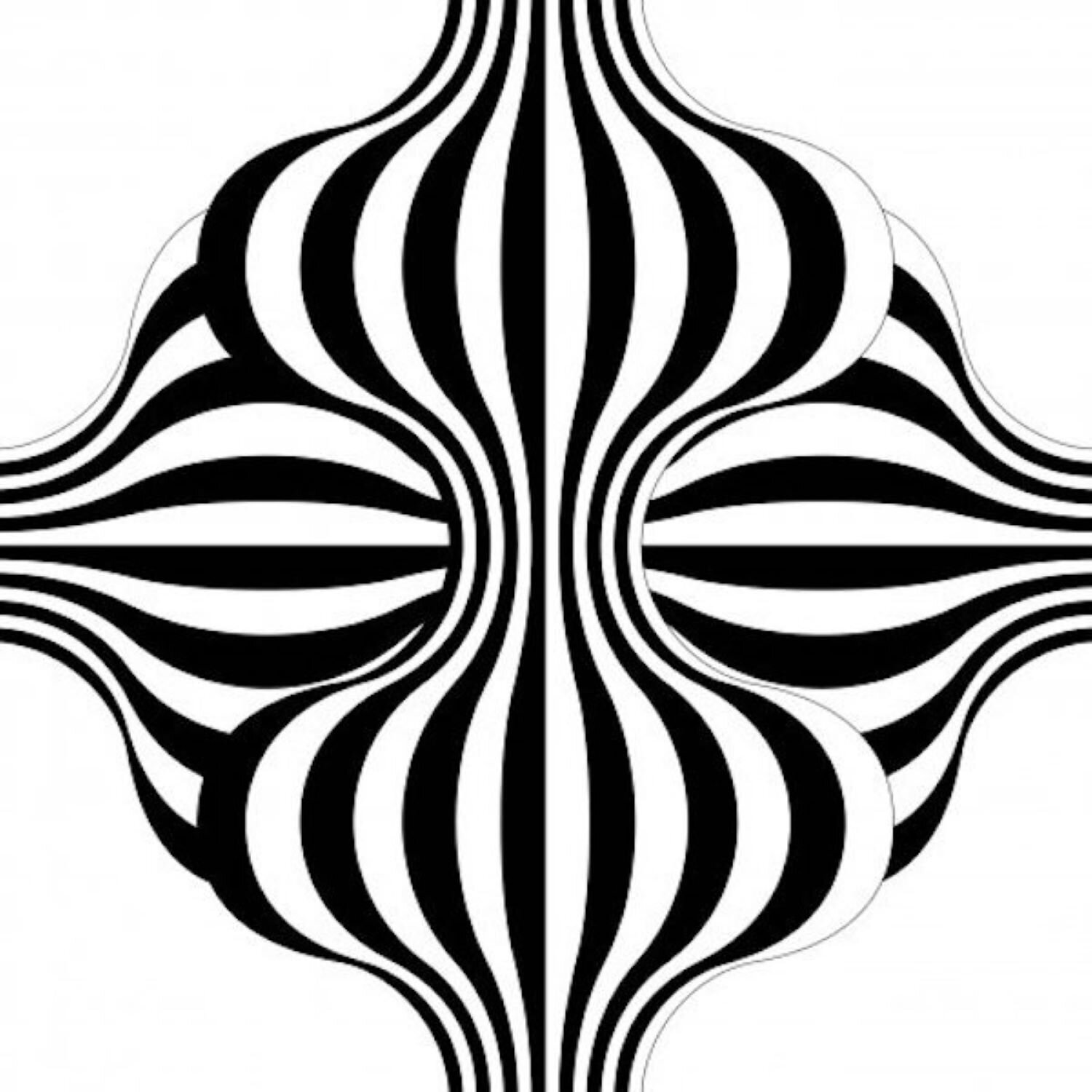 Larga marcha, 4 bifurcaciones 3 Julio Le Parc Stampa in vendita