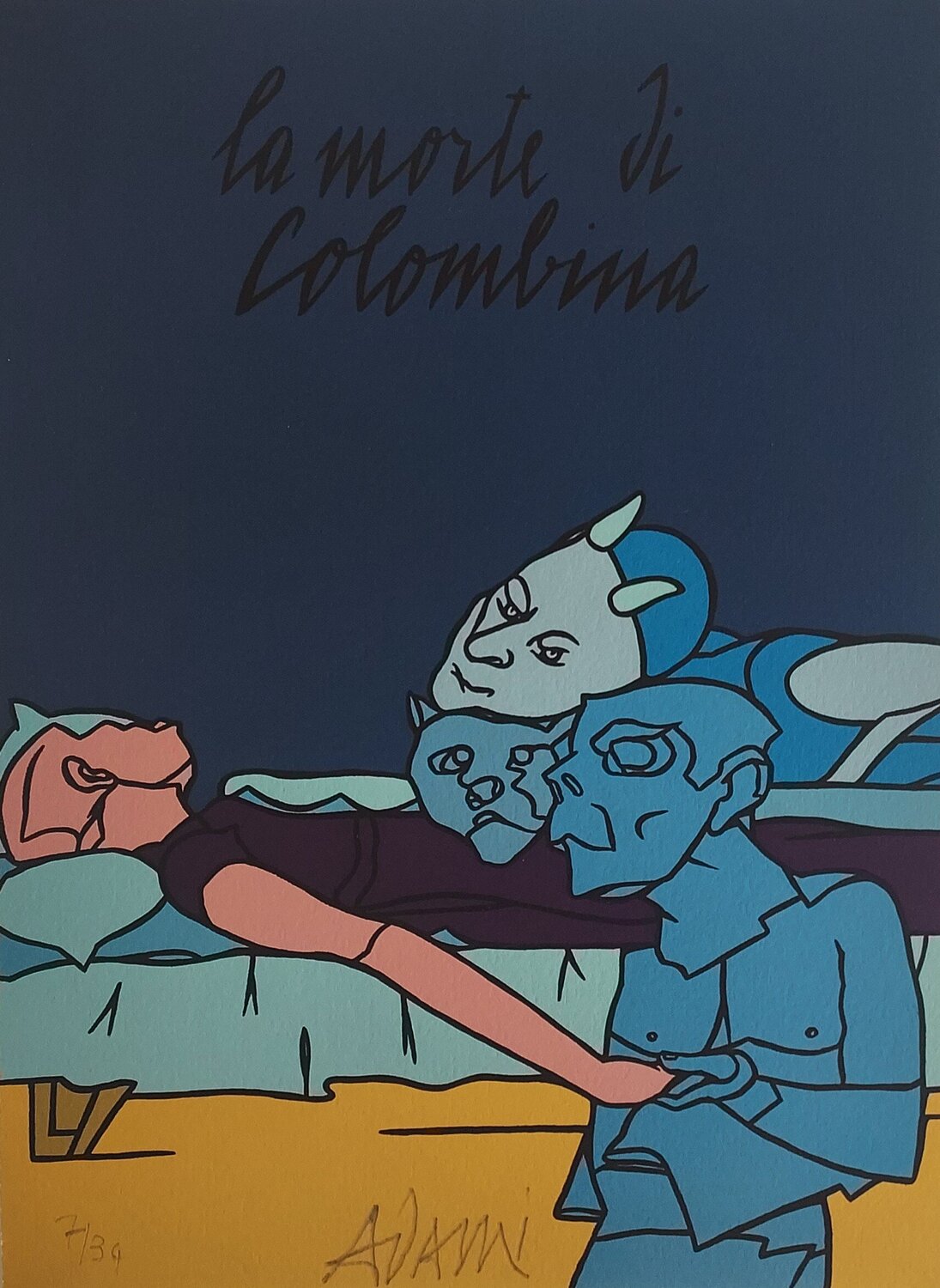 Les impromptus du matin - Colombine Valerio Adami