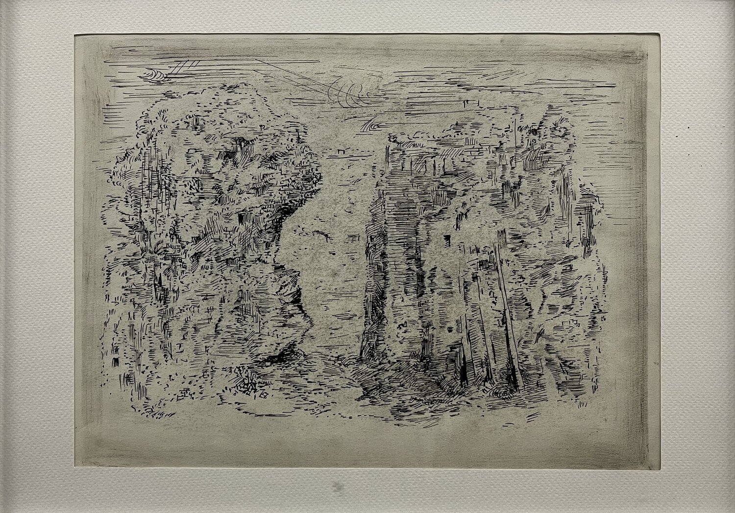 Paysage Gilbert Pastor Opera su carta in vendita