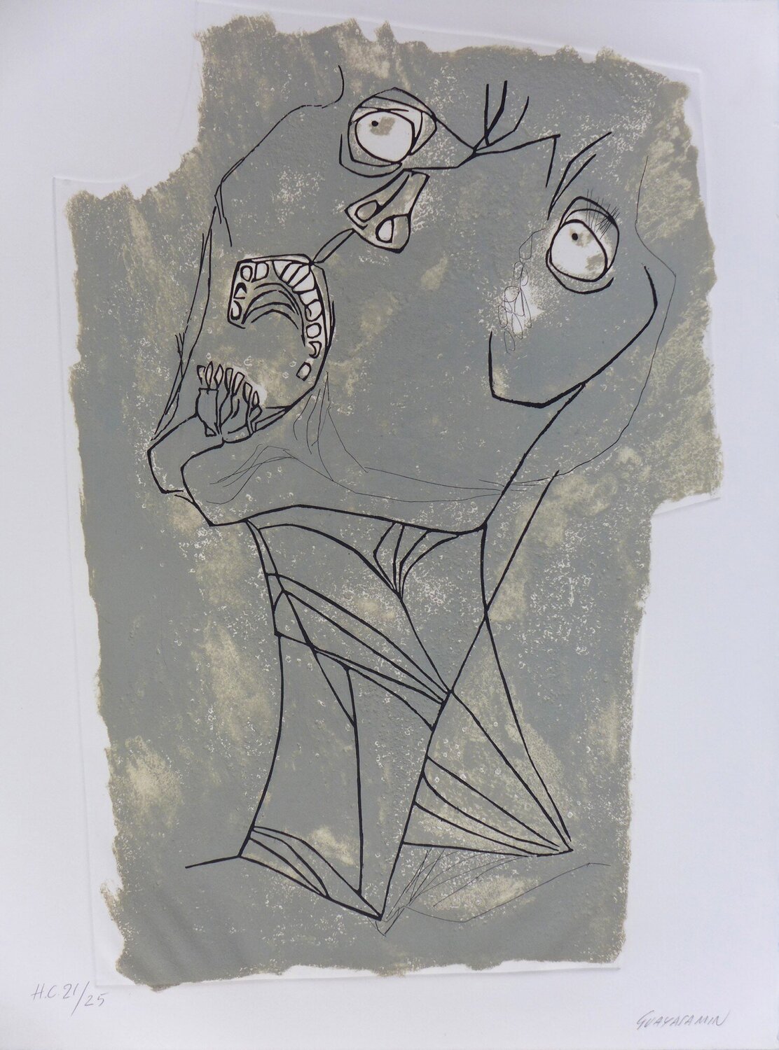 El grito Oswaldo Guayasamín