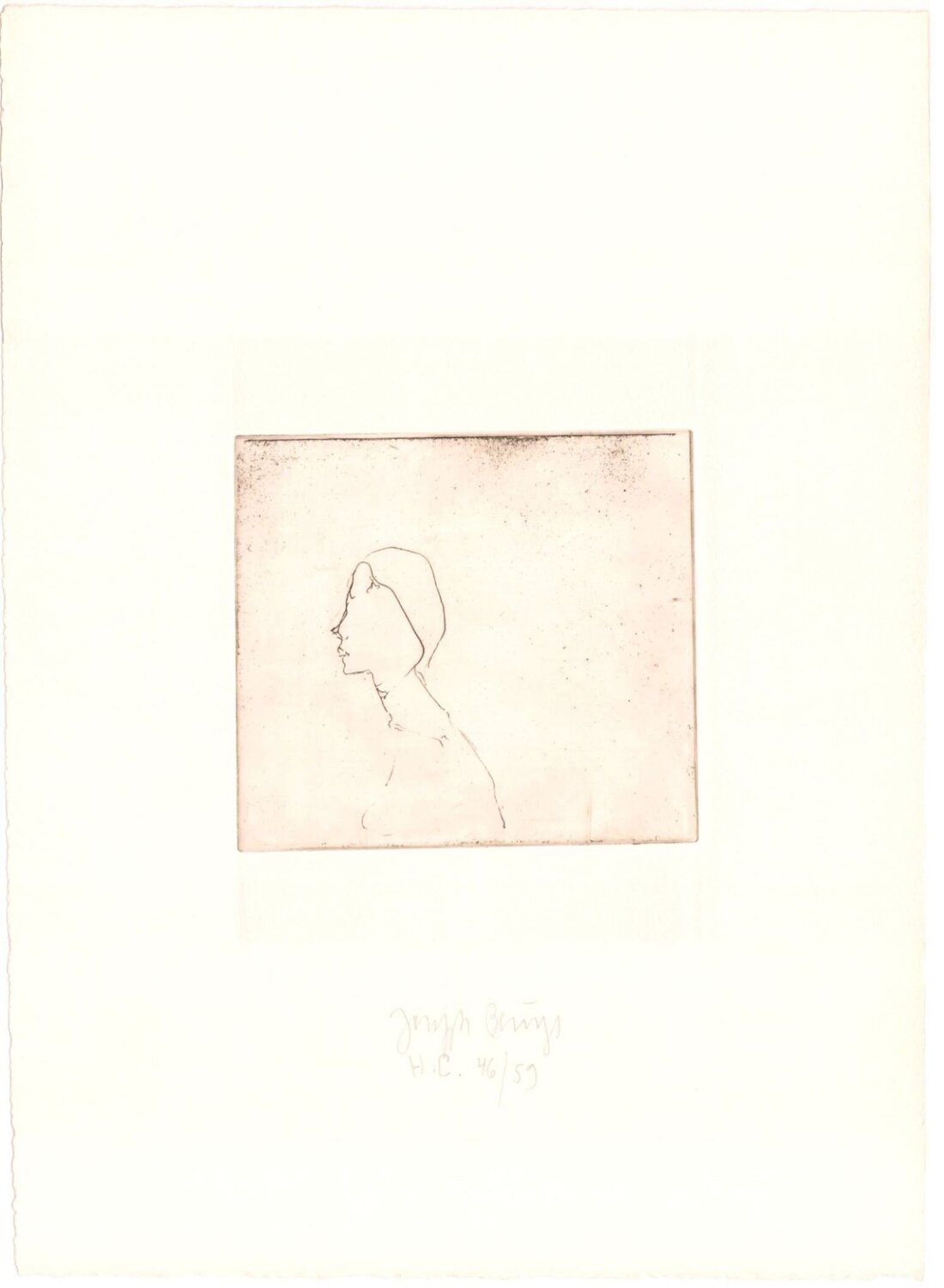 Zirkulationszeit: Kopf H.B. Joseph Beuys
