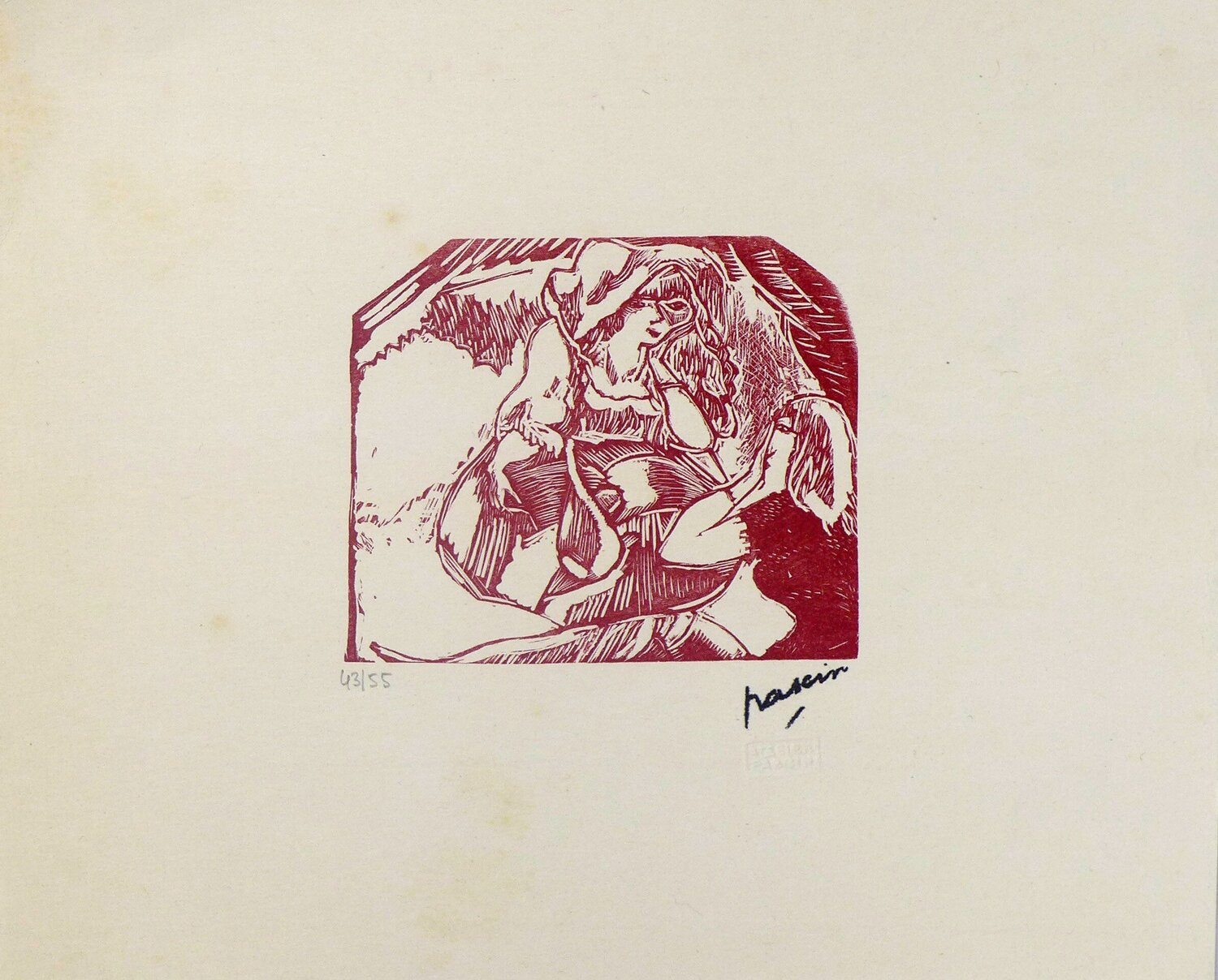 Montmartroise, 2 Jules Pascin Afdruk te koop