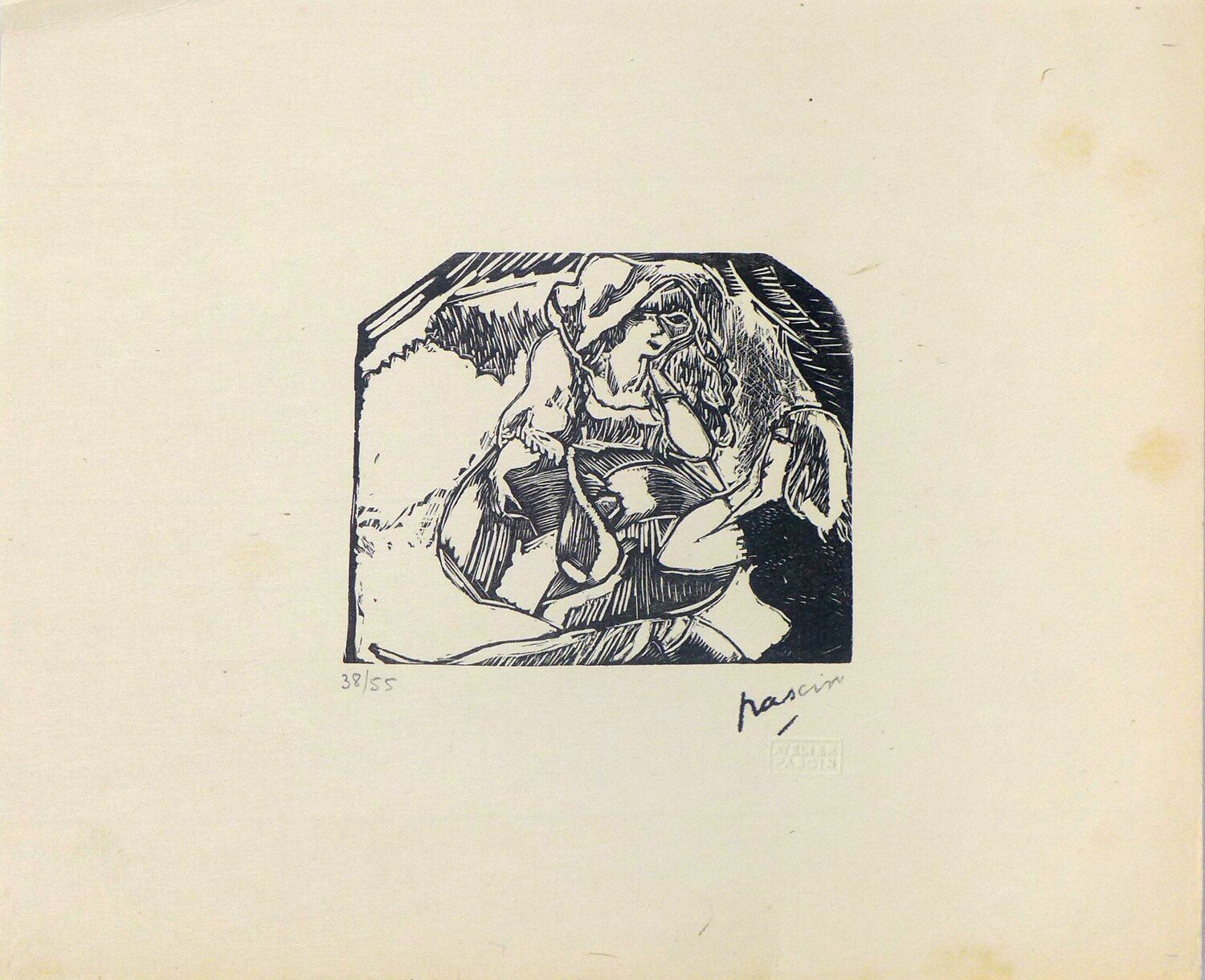Montmartoise Jules Pascin Print for sale