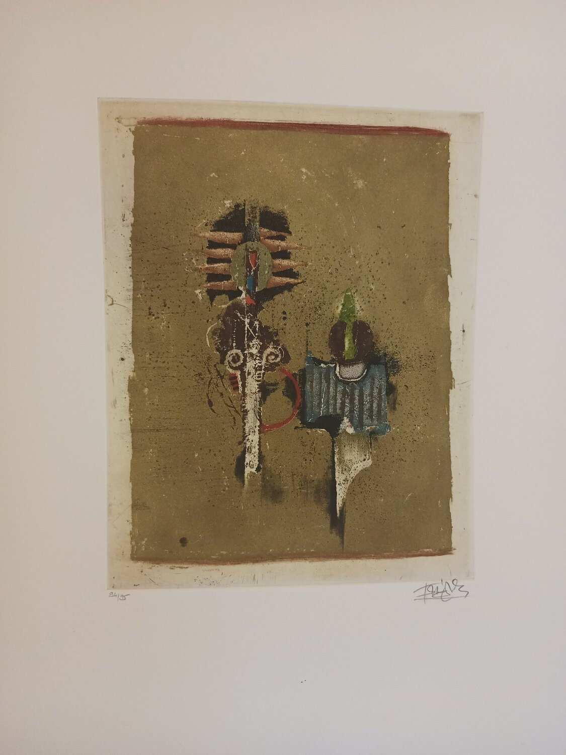 Pour un herbier nocturne IV Johnny Friedlaender Stampa in vendita