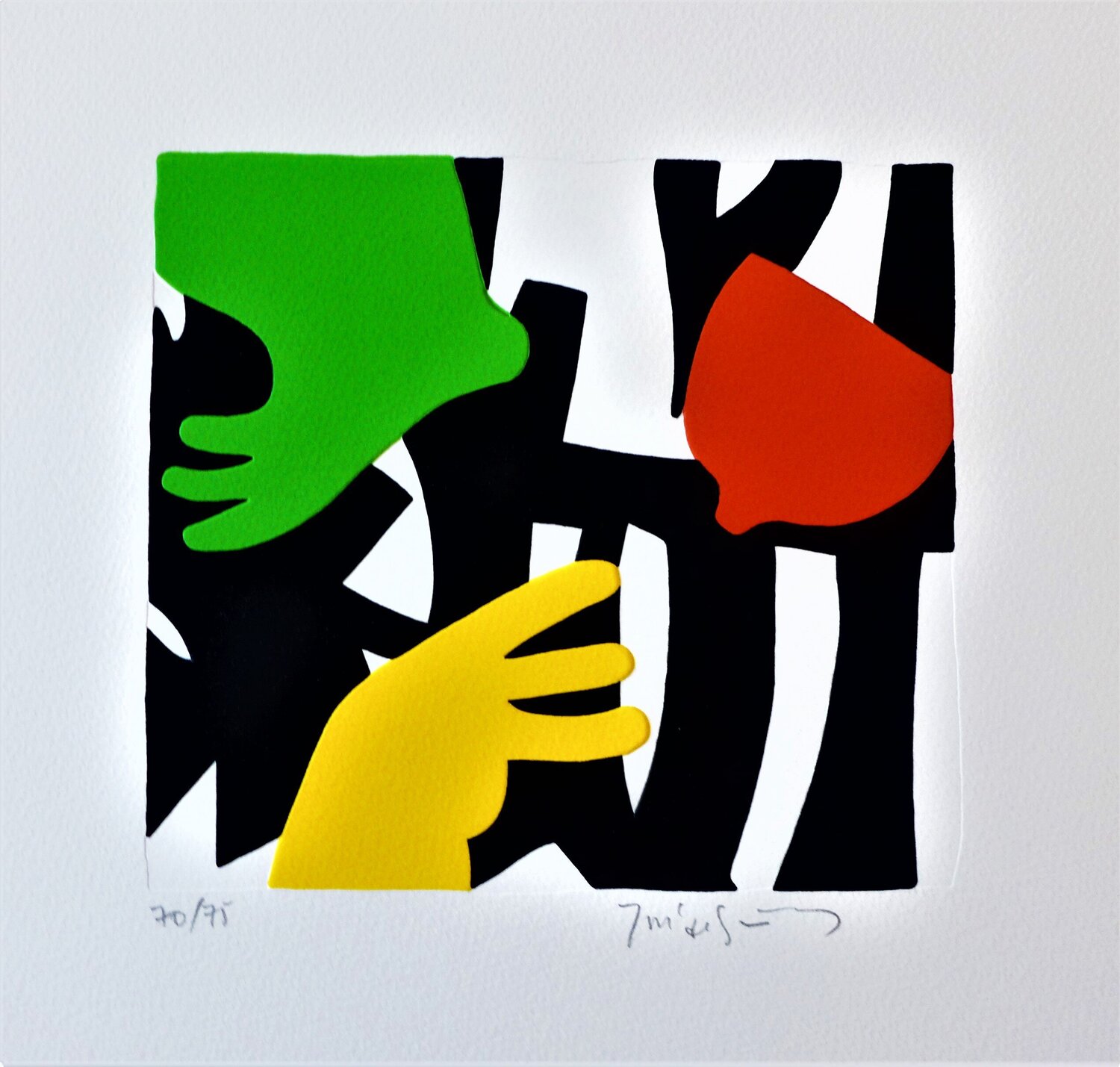 Mimeses4 José de Guimarães Afdruk te koop