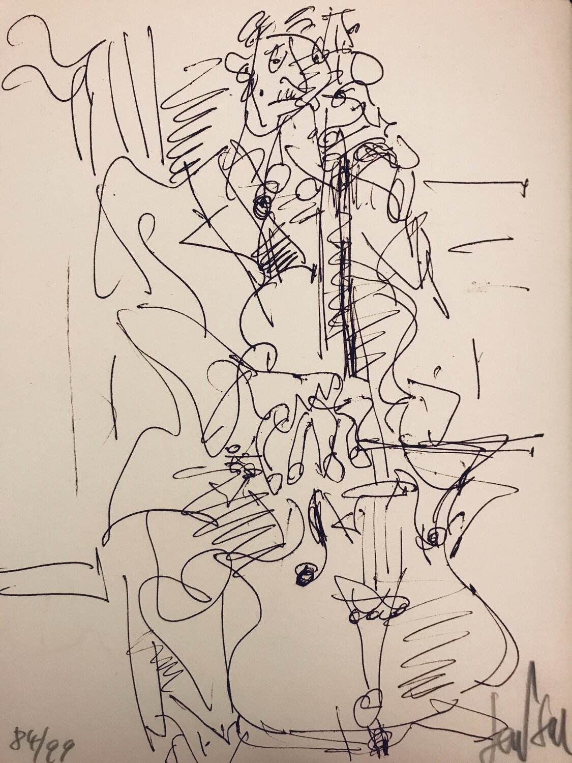 Le violoncelliste Gen Paul