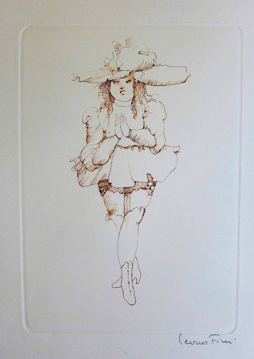 Les petites filles modèles 16 Leonor Fini Druck zu verkaufen