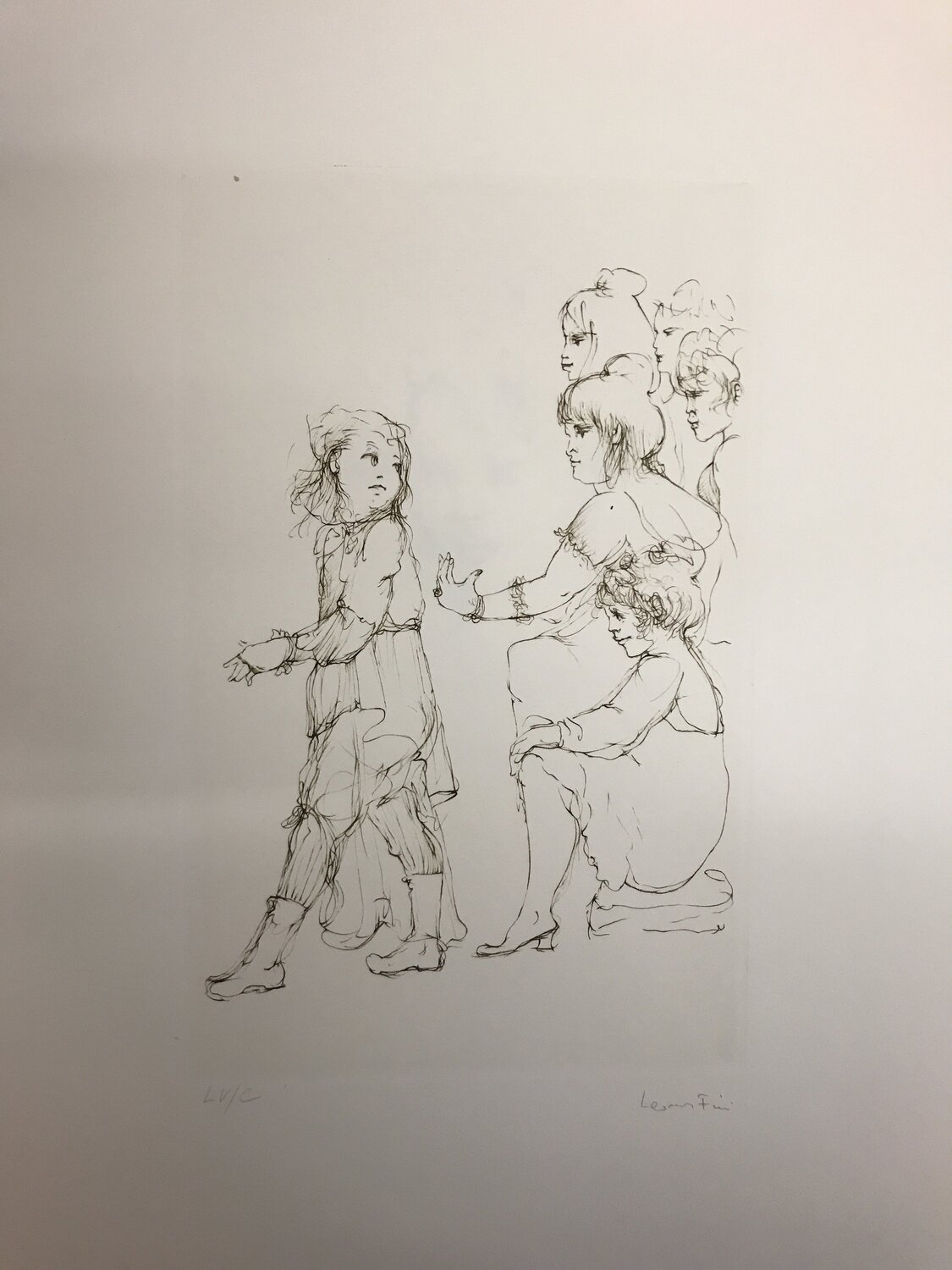 Le livre de Monelle 8 Leonor Fini Stampa in vendita