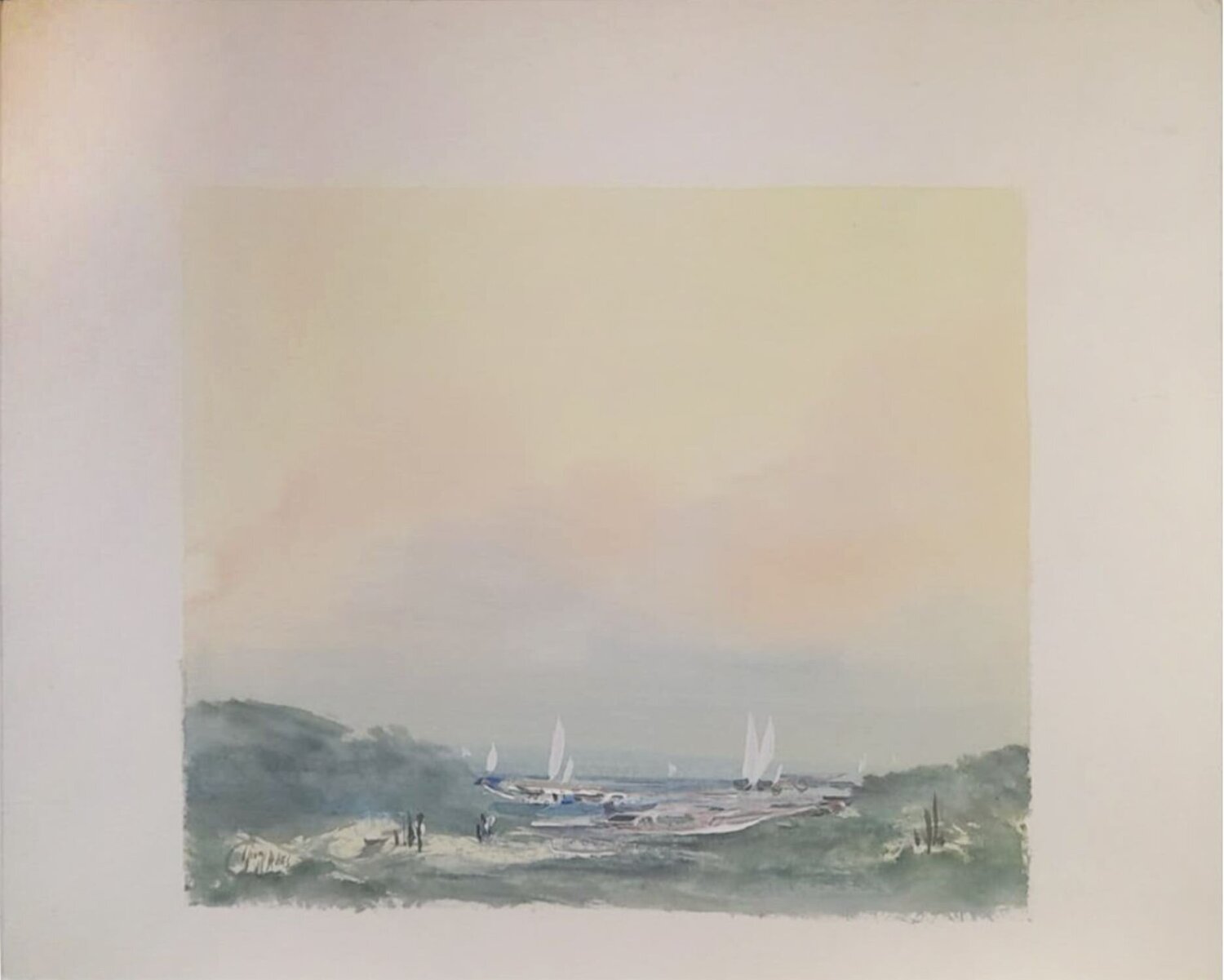 Paysage Guy Ribes Peinture originale à vendre