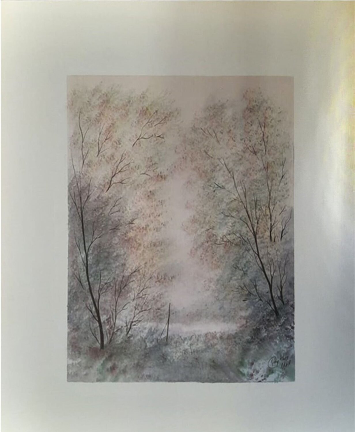Paysage Guy Ribes Original painting for sale