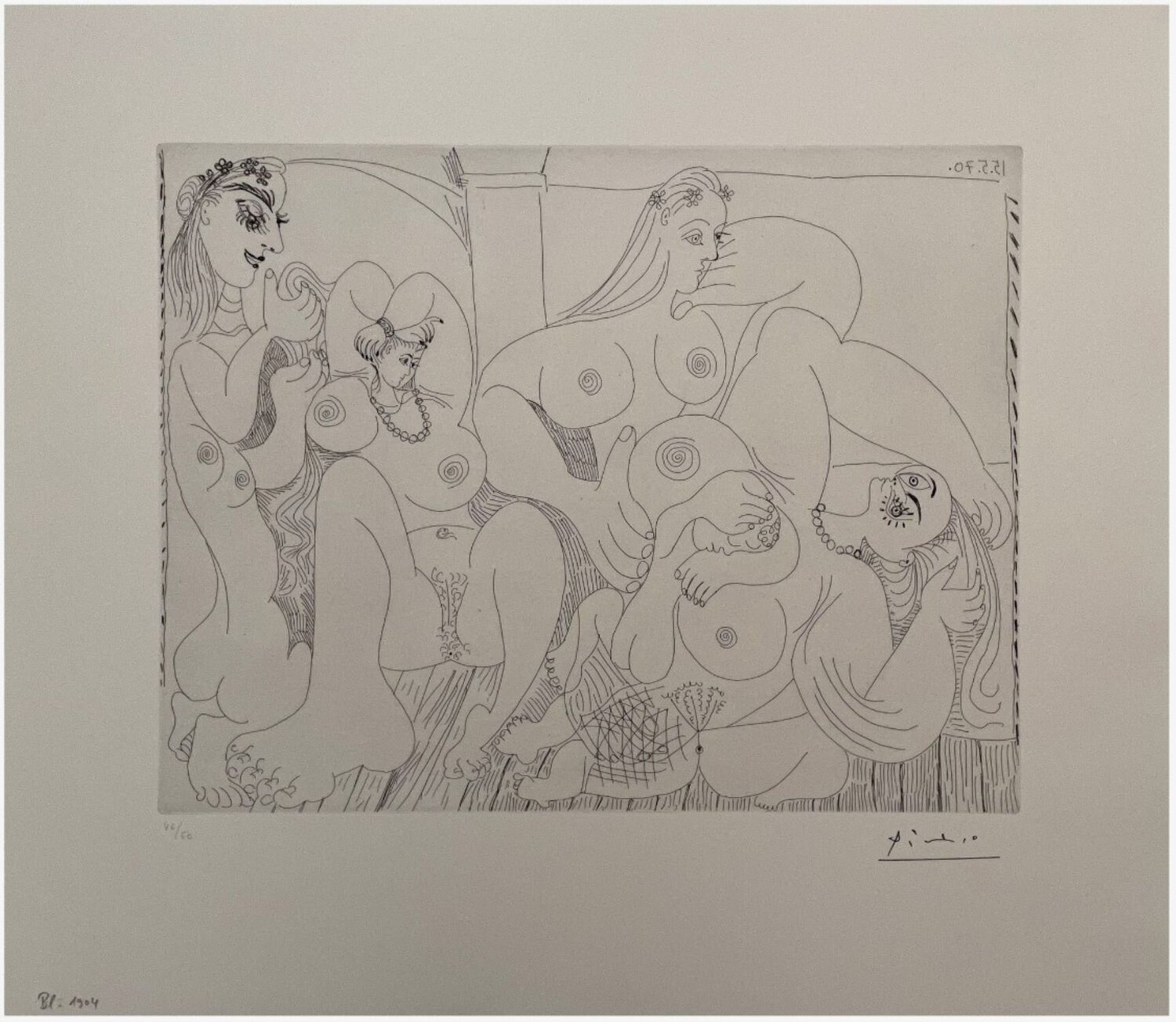 Le bain Turc Pablo Picasso Druck zu verkaufen
