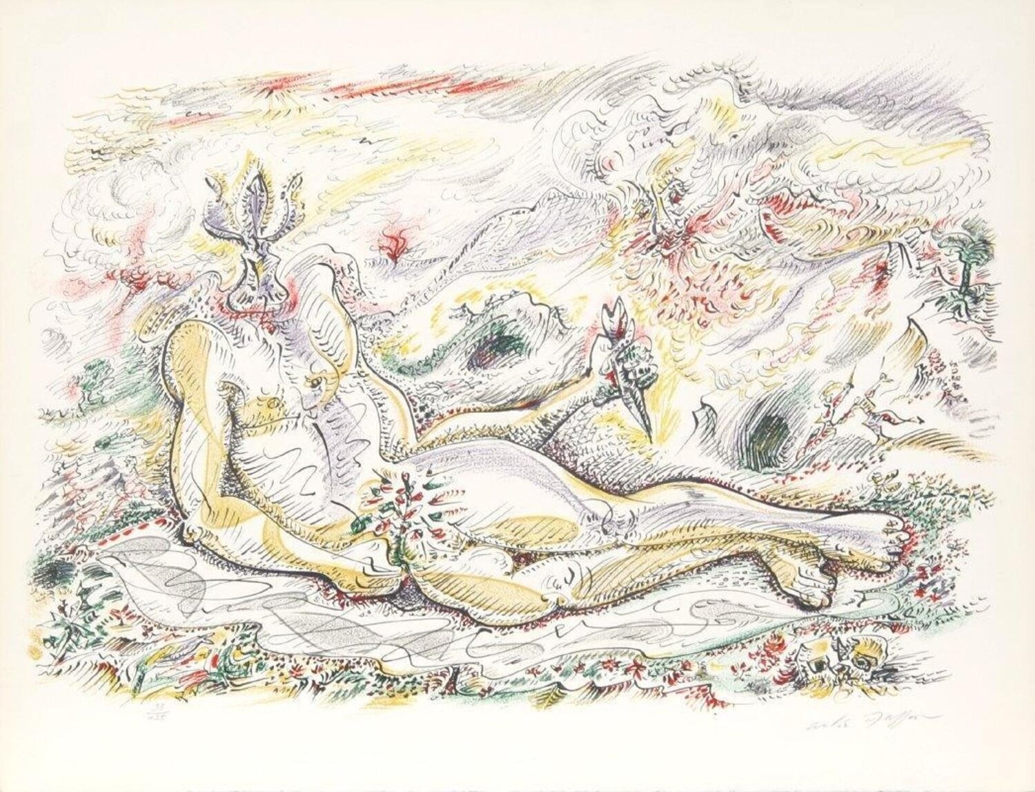 Le prince Iris André Masson Stampa in vendita