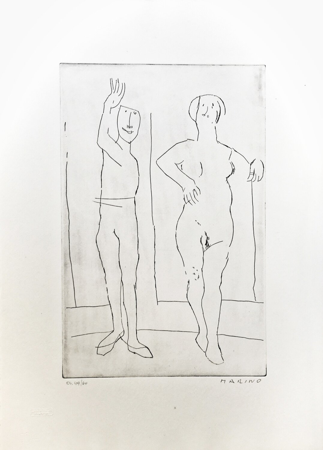 Opera Grafica 5 Marino Marini