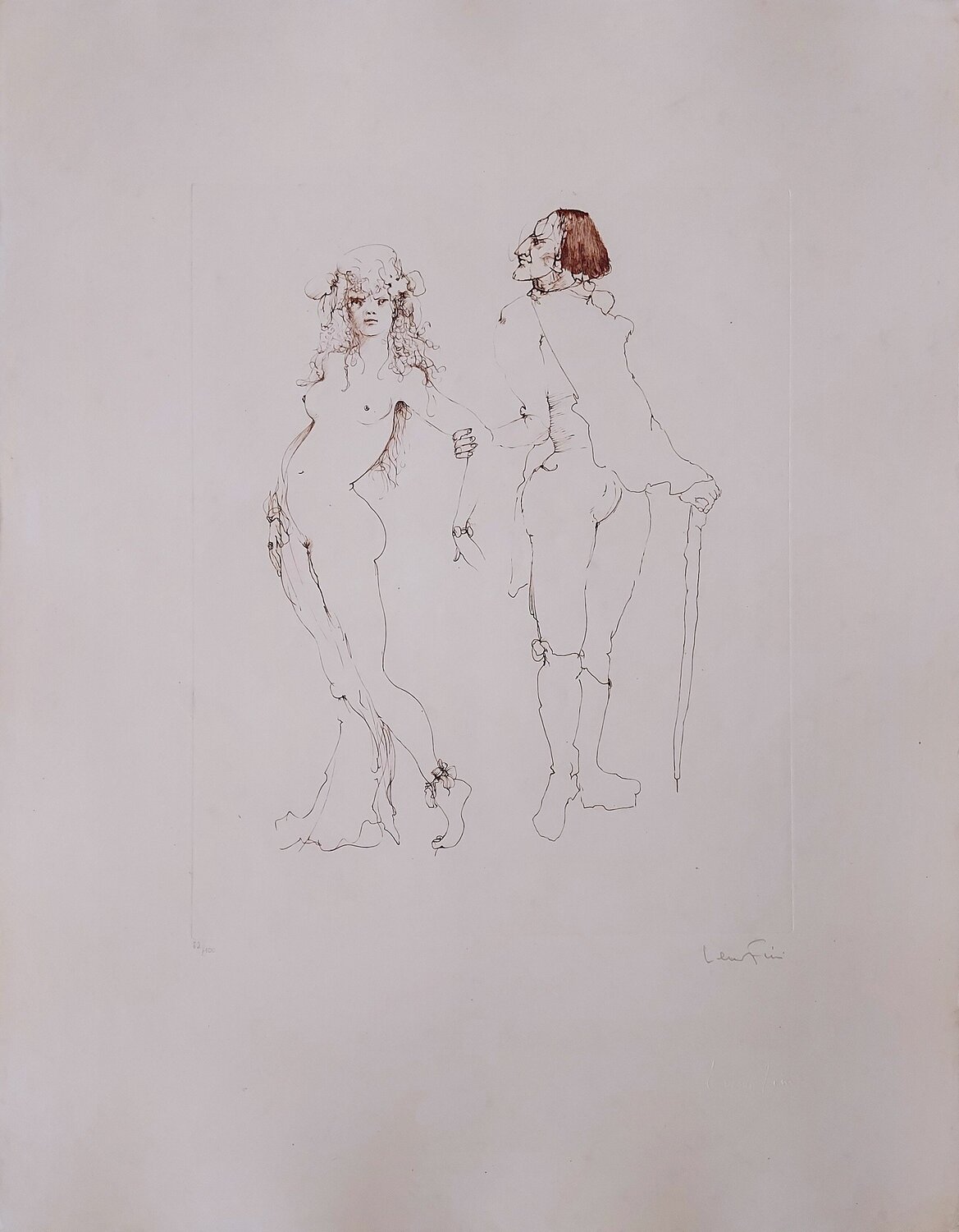 Le Concile d'Amour 18 Leonor Fini Stampa in vendita