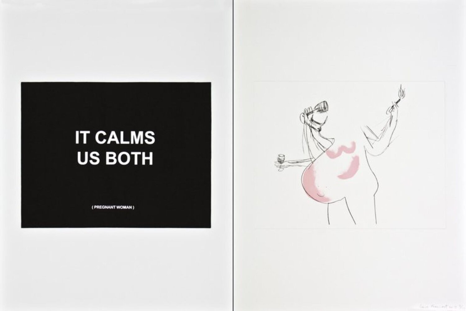 It calms us both 1 Laure Prouvost Stampa in vendita