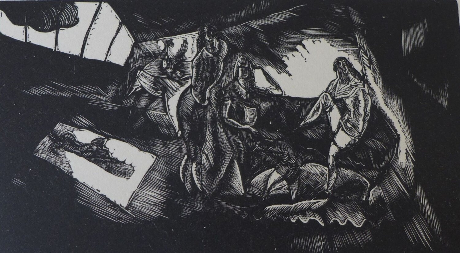 L'atelier 2 Jules Pascin Stampa in vendita