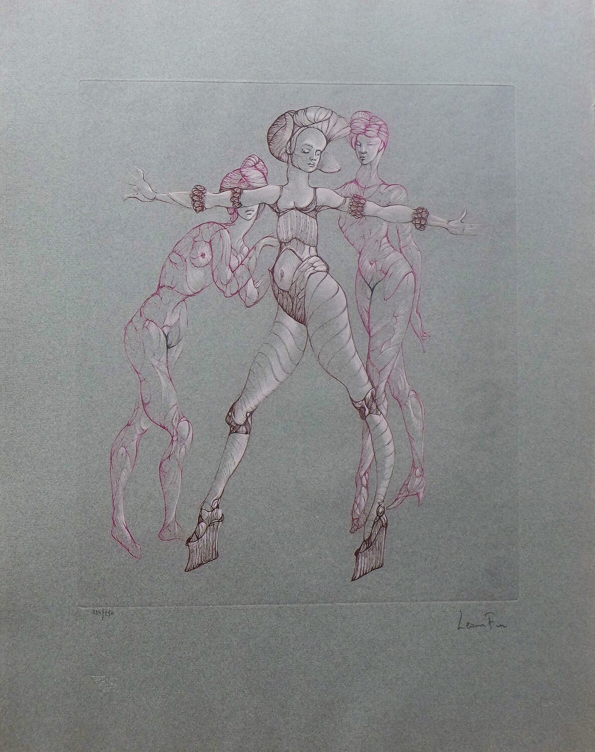 Scène de danse, Leonor Fini Stampa in vendita