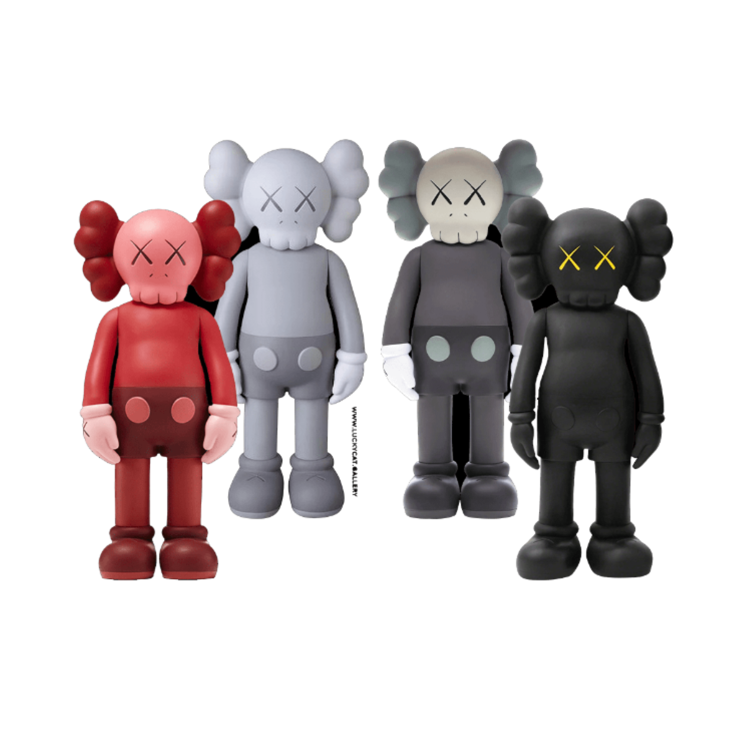 【セット売り価格】KAWSフィギュア ＊COMPANION＊WHAT PARTY KAWS Companion Open Edition Vinyl Figure Grey - US