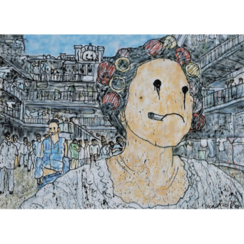 希少 MADSAKI 絵 シルクスクリーン「COSMIC OVERDOSE_P」 MADSAKI(マサキ) COSMIC OVERDOSE_P | 絵画など美術品の販売と