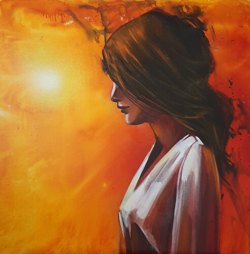 Sunny Day von Sabine Brandenburg, Malerei kaufen auf Singulart