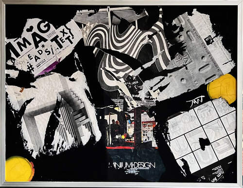 Fondo Nero di Maurizio Rosella, Pittura in vendita su Singulart