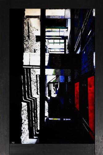 At Parking von Maurizio Rosella, Malerei kaufen auf Singulart