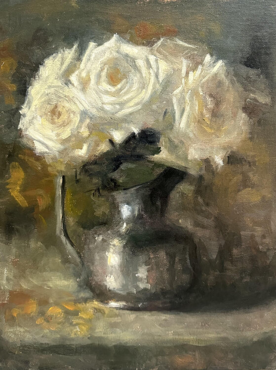 White Roses Lisa Mistiuk