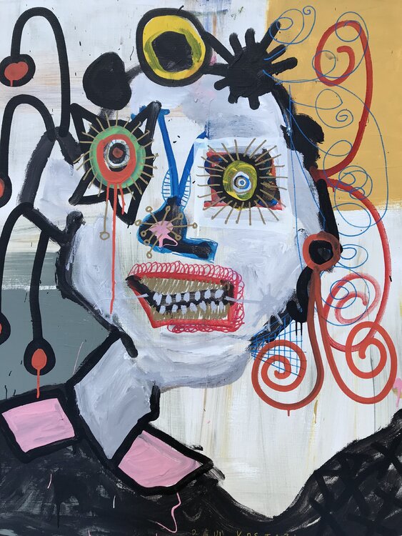 Girl Talk Paul Kostabi