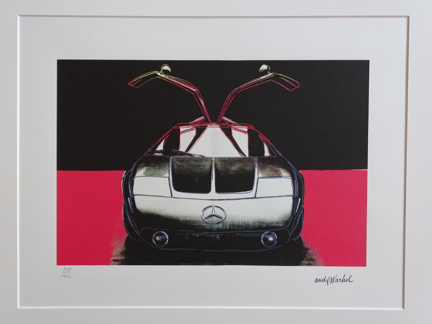 Mercedes Andy Warhol Opera su carta in vendita