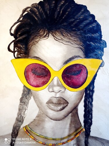 Yellow by Federica Gabrielli, Painting for Sale on Singulart