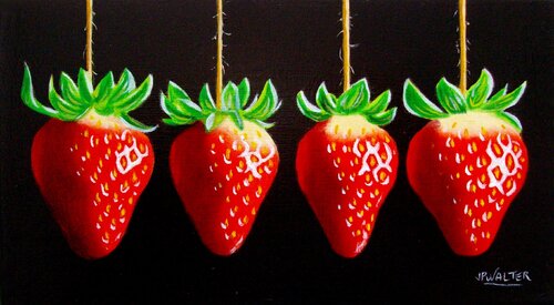 Les 4 soeurs // The 4 sisters by Jean-Pierre Walter, 회화 for Sale on Singulart