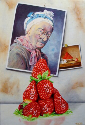 Sous l'oeil de Chardin // Under Chardin's eye von Jean-Pierre Walter, Malerei kaufen auf Singulart