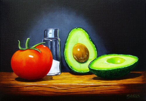 Le sel de la vie // The salt of life by Jean-Pierre Walter, 회화 for Sale on Singulart