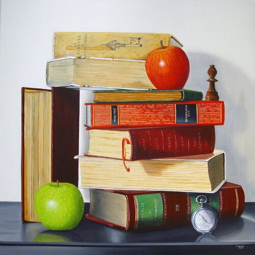 L'île mystérieuse // The mysterious Island by Jean-Pierre Walter, Painting for Sale on Singulart