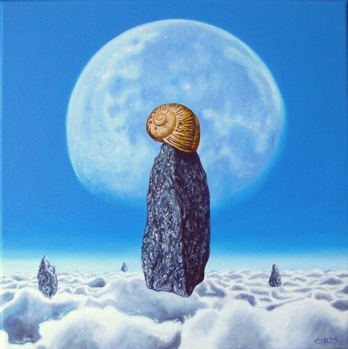 Artémis by Jean-Pierre Walter, 회화 for Sale on Singulart