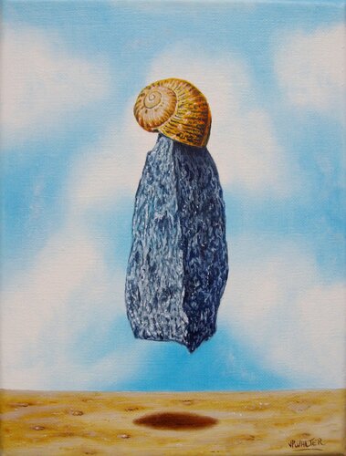 La tentative de l'impossible // The attempt at the impossible by Jean-Pierre Walter, Painting for Sale on Singulart