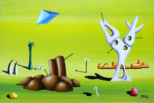 Garden-party von Jean-Pierre Walter, Malerei kaufen auf Singulart