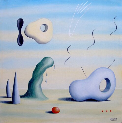 Le grand style  // The great style de Jean-Pierre Walter, Pintura a la venta en Singulart